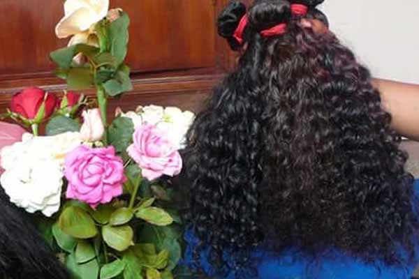INDIAN HAIR EXTENSIONS STEAMED CURLY